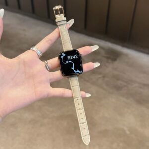 Vintage Leather Smart Watch Band