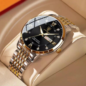 Luxury Stainless Steel Chain Watch